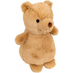 Παιδικό φωτιστικό νυκτός MARRON λούτρινο αρκουδάκι με μπαταρίες, ύψος 27 εκ.