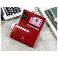 4U Cavaldi Μεγάλο γυναικείο πορτοφόλι από φυσικό δέρμα αγελάδας Cavaldi NoSize 10017744 5903051110900