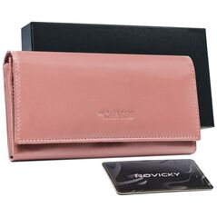 4U Cavaldi Κομψό, μακρόστενο γυναικείο πορτοφόλι με πτερύγιο και κούμπωμα Cavaldi NoSize 10017750 5903051111020