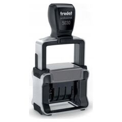 Trodat trodat Σφραγίδα ημερομηνίας Professional 4.0+Μαξιλάρι μαύρο 5030