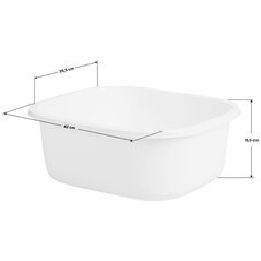 Ντουζιέρα για πεντικιούρ με ρόδες λευκή Activeshop