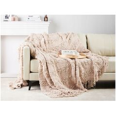 Κουβέρτα VELLA Βαμβάκι 220 x 240 cm Παστέλ ροζ Lumarko!