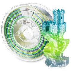 Spectrum Spectrum 3D filament, PLA Silk Rainbow, 1,75mm, 1000g, 81019, frost gloss