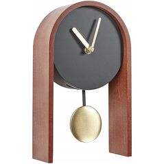 Επιτραπέζιο ρολόι BLATTEN 16 cm Μαύρο Lumarko!