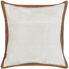 Σετ 2 διακοσμητικών μαξιλαριών IANTHE Βαμβάκι 45 x 45 cm Σπασμένο λευκό Μονόχρωμο Lumarko!