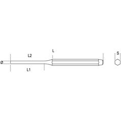 Beta Tools Κυλινδρική γροθιά 2mm (000310002)