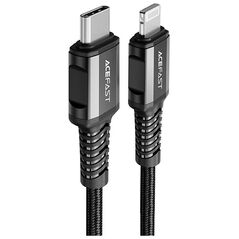 Καλώδιο USB Acefast USB-C - Lightning 1.2 m Μαύρο (6974316280484)