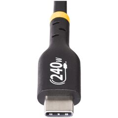 Καλώδιο USB StarTech USB-C - USB-C 1 m Μαύρο (USB2EPR1M)