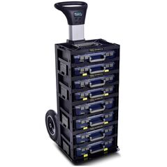 Μονάδα αποθήκευσης και μεταφοράς Raaco CarryMore 55 για 2 τεμ. CarryLite 55 4x8.