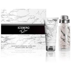 Σετ Iceberg: Twice Platinum, Eau De Toilette, Για Γυναίκες, 125 ml + Twice Platinum, Ενυδατική, Λοσιόν Σώματος, 100 ml Για Γυναίκες