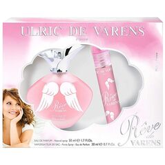 Σετ Ulric De Varens: Reve De Varens, Eau De Parfum, Για Γυναίκες, 50 ml + Reve De Varens, Αποσμητικό Σπρέι, Για Γυναίκες, 125 ml Για Γυναίκες