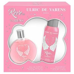 Σετ Ulric De Varens: Reve De Varens, Eau De Parfum, Για Γυναίκες, 50 ml + Reve De Varens, Αποσμητικό Σπρέι, Για Γυναίκες, 125 ml Για Γυναίκες