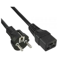 Καλώδιο τροφοδοσίας InLine 16A Τύπος F ευθύς - IEC connector (16658G)