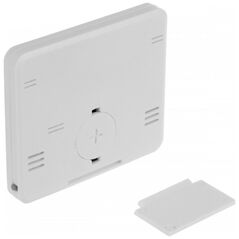 GreenBlue Θερμόμετρο/υγρόμετρο με λειτουργία ρολογιού GB384W Λευκό