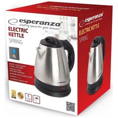 Βραστήρας Esperanza Spring Ασημί