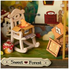 Robotime ROBOTIME Składany Drewniany Model 3D - Słodki Las