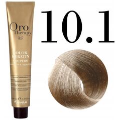 Fanola Oro Therapy Χρώμα Κερατίνη Oro Puro 10.1 100 ml