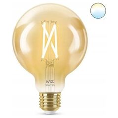 Signify WiZ Filament 50W E27 Σφαιρική μορφή G95 Κεχριμπάρι Μονό πακέτο.