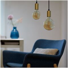 Signify WiZ Filament 50W E27 Σφαιρική μορφή G95 Κεχριμπάρι Μονό πακέτο.