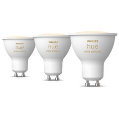Signify Philips Hue White Ambiance GU10 Dreierpack 3x350lm*