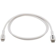 Tripp Lite M102AB-01M-WH καλώδιο Lightning 1 m Λευκό