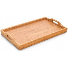 Zeller Πρωινό τραπέζι, μπαμπού δίσκος με πόδια, 50x30 cm, ZELLER