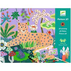 Djeco Djeco 3D ζωγραφική - Τροπικό δάσος