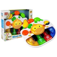 Πιανάκι με μαϊμού για μωρά LeanToys