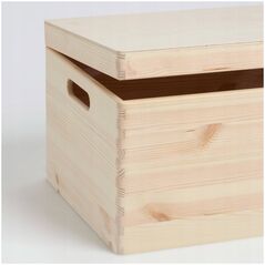 Zeller Δοχείο αποθήκευσης με καπάκι, οργανωτής 58 l, ZELLER