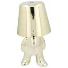 OEM Λάμπα νυκτός GOLD MAN Art Deco επιδαπέδια (σχέδιο 3) MLTL