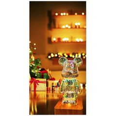 OEM Λάμπα νυκτός LED 3D Αρκούδα Art Deco επιτραπέζια L3GFBD