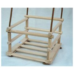 Ξύλινη κούνια Malimas με ράβδους Hudre