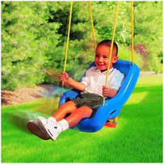 Κούνια Little Tikes με προστατευτικό μπλε - 617973M