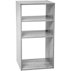 Ράφι Atmosphera με 4 ράφια, 34x32x67 cm, γκρι