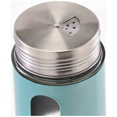 Γυάλινο δοχείο μπαχαρικών Zeller, Ø 7 x 11,5 cm, μπλε χρώμα, ZELLER