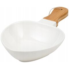 Πιατέλα σερβιρίσματος πορσελάνης TERRESTRIAL 33x19,5 cm NAVA