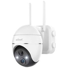 ieGeek Ασύρματη εξωτερική κάμερα WiFi 3MP ZS-GX1S Λευκή