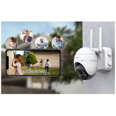 ieGeek Ασύρματη εξωτερική κάμερα WiFi 3MP ZS-GX1S Λευκή