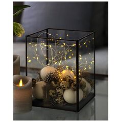 Sirius Home KNIRKE, Ασημί, 40 λάμπες, Ζεστό άνετο φως, AA, 3.9 μ, 0.3 μ