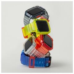 Skinarma pasek+etui Saido 2in1 Apple Watch 45/44mm κόκκινο/κόκκινο