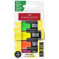 Σημειωτής FABER-CASTELL TXTLNR SF 4er Kartonetui