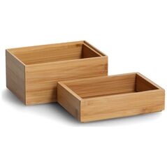 Zeller Οργανωτής για καλλυντικά, μπαμπού, 2 τεμάχια, ZELLER