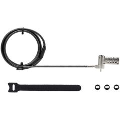 StarTech StarTech UNIVC4D-LAPTOP-LOCK κλείδωμα καλωδίων Μαύρο, Ασημί 2 μ
