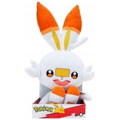 Pokemon Pokémon - Λούτρινο - 30 εκ. - Scorbunny (PKW3107) /Λούτρινα Ζώα και Παιχνίδια