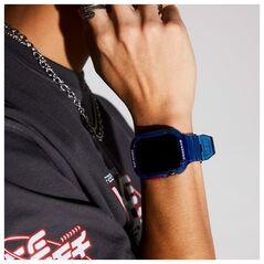 Λουράκι+θήκη Saido 2σε1 Apple Watch 45/44mm σκούρο μπλε