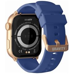 SMARTWATCH UNISEX GRAVITY GT28-8 - ΚΛΗΣΕΙΣ BLUETOOTH, ΕΠΙΠΛΕΟΝ ΛΟΥΡΑΚΙ (sg037g)