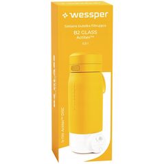 Φιάλη φιλτραρίσματος Wessper B2 GLASS Actitex™ 500ml Κίτρινο (WES270-500-YL_K)