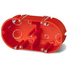 Elektro-Plast Κουτί εντοιχισμού γυψοσανίδας PK-2x60 πορτοκαλί (0210-00)