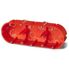 Elektro-Plast Κουτί υποδοχής για γυψοσανίδα PK-3x60 πορτοκαλί (0234-00)
