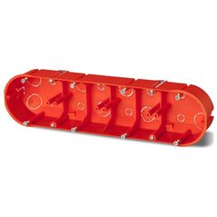 Elektro-Plast Κουτί εντοιχισμού γυψοσανίδας PK-4x60 πορτοκαλί (0235-00)